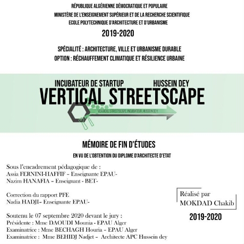 Vertical streetscape Vertical streetscape