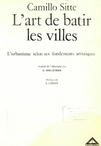 L'art de batir les villes. L'art de batir les villes.