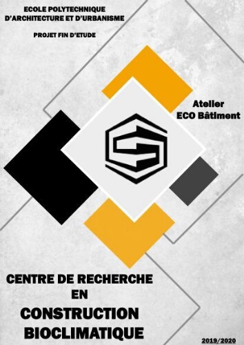 Centre de recherche en construction bioclimatique à Diar El Mahçoul Centre de recherche en construction bioclimatique à Diar El Mahçoul