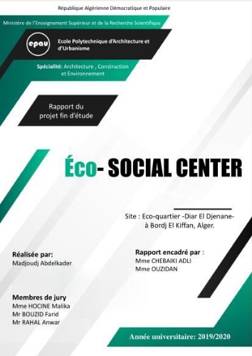 Eco-social center Eco-social center