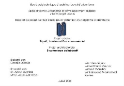 Tripoli , boulevard eco- commercial Tripoli , boulevard eco- commercial