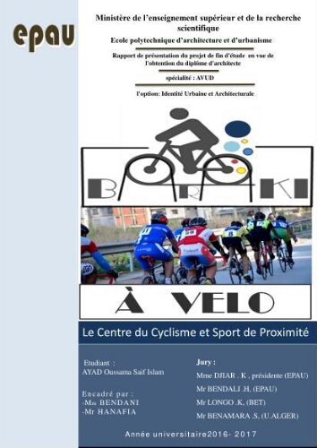 Le centre de cyclisme et sport de proximité Le centre de cyclisme et sport de proximité