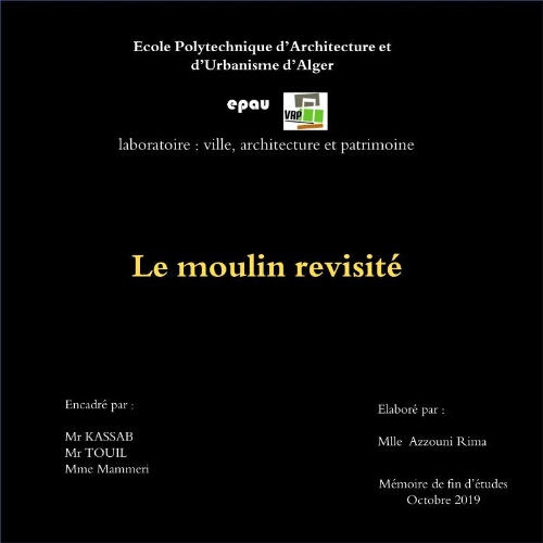 Le moulin revisité Le moulin revisité