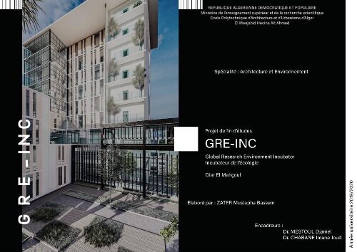 GRE-INC Global research environement incubateur = Incubateur de l'écologie GRE-INC Global research environement incubateur = Incubateur de l'écologie