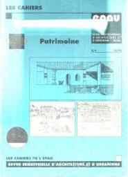PATRIMOINE PATRIMOINE