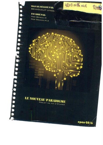 Le nouveau paradigme Le nouveau paradigme