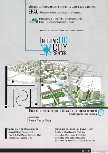 Un centre technologique d'échange et de communication à la ville nouvelle de Sidi Abdellah Un centre technologique d'échange et de communication à la ville nouvelle de Sidi Abdellah