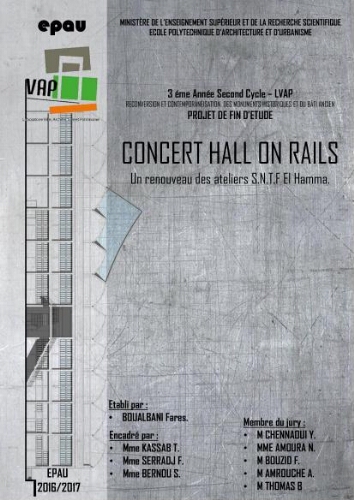 Concert hall on rails Concert hall on rails