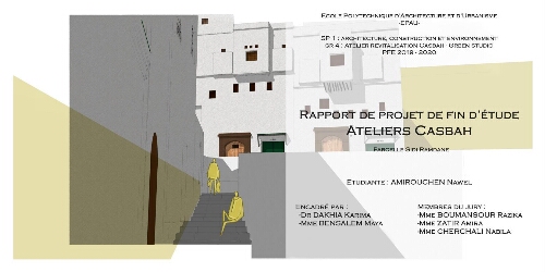 Ateliers Casbah Parcelle Sidi Ramdane Ateliers Casbah Parcelle Sidi Ramdane