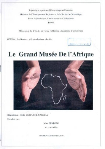 Le grand musée de l'Afrique Le grand musée de l'Afrique