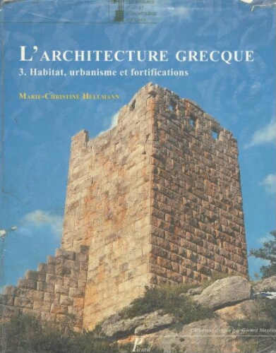L'architecture Greque ,vol 3 L'architecture Greque ,vol 3