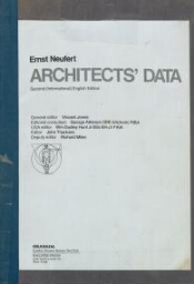 ARCHITECTS' DATA. 2E EDITION INTERNATIONALE ANGLAISE. ARCHITECTS' DATA. 2E EDITION INTERNATIONALE ANGLAISE.