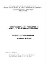 Periphérie d'Alger Periphérie d'Alger