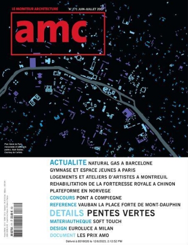 - ENRIC MIRALLES & BENEDETTA TAGLIABUE / SIEGE D'ENTREPRISE A BARCELONE.- PENTES VERTES. - ENRIC MIRALLES & BENEDETTA TAGLIABUE / SIEGE D'ENTREPRISE A BARCELONE.- PENTES VERTES.